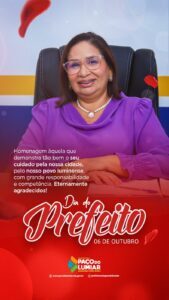 PARABÉNS, PREFEITA