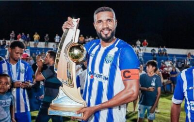 Após conquistar com o Tuntum zagueiro Robinho é recebido com festa em São Luís