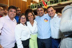 Eleições 2024: Paula Azevedo prestigia Duarte Júnior durante lançamento de sua pré-candidatura à Prefeitura de São Luís