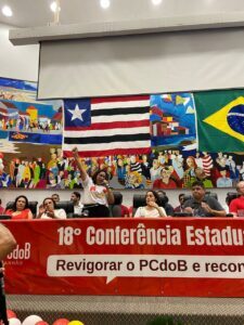 Prefeita Paula Azevedo participa da abertura da 18ª Conferência Estadual do PCdoB na AL