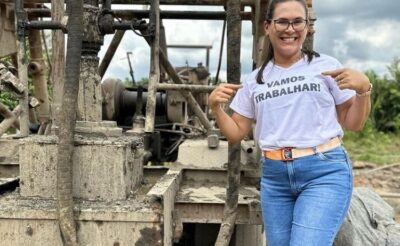 Prefeita Leide trabalha duro para solucionar problema de falta de água em Governador Archer