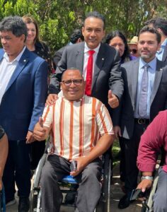 Deputado Júnior Cascaria acompanha lançamento do Plano Estadual de Políticas de Inclusão da Pessoa com Deficiência