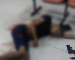 Assaltante se dá mal e leva chumbo ao tentar clínica de odontologia no Jardim América