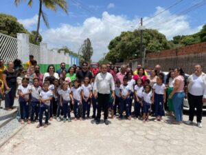 Nova UEB Residencial Pirâmide é inaugurada acabando com anos de descaso na educação; vídeo