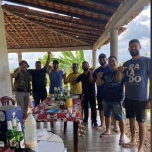 Pré candidato a prefeito André da Ralpnet visita Zona rural de Pinheiro.