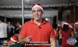 Empresário Darlan Nunes deseja Feliz Natal e Ano aos vitoriense.