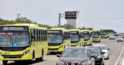 Vídeo: Rodoviários ameaçam paralisar São Luís em protesto contra parcelamento do décimo terceiro pelo SET
