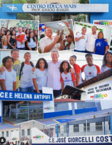 Brandão e Camarão entregam escolas em São Luís