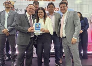 Prefeita Receber o Selo da educação na categoria Prata ao município de Mirador.