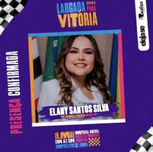 Elany Jorge tem presença confirmada na largada para Vitória.