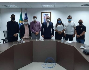 Prefeita Fechinha se rúne com vice-governador Carlos Brandão