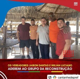 Vereadores Jairon Dantas e Wilian Luciano aderem ao grupo do prefeito Zé Martinho o Kabão