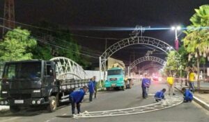 Prefeitura de Caxias inicia montagem da estrutura para a 5ª edição do Natal Iluminado