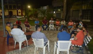 Comissão do Projeto Caxias Mais 200 se reúne com moradores do largo de São Benedito para tratar sobre o Patrimônio Histórico