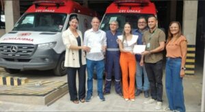 Prefeitura de Caxias recebe nove ambulâncias para o SAMU Regional