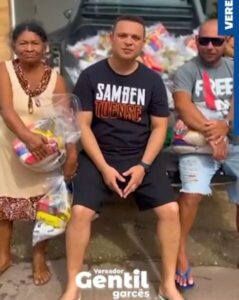Solidariedade em ação: Presidente da Câmara de São Bento vereador Gentil Garcês, doa mais de 3 toneladas de alimentos à população em alusão a Semana Santa