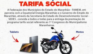 Famem entrega prêmios do programa Tarifa Social aos municípios