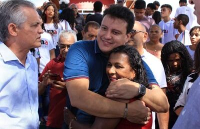 Carlos Brandão e Felipe Camarão entregam obras no IEMA de Codó