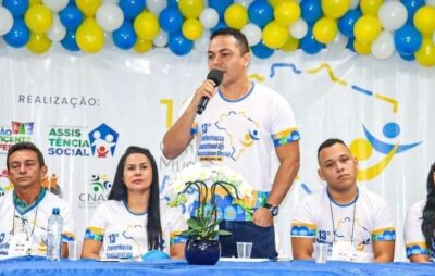 Prefeito Adriano Freitas participa de Conferência Municipal de Assistência Social