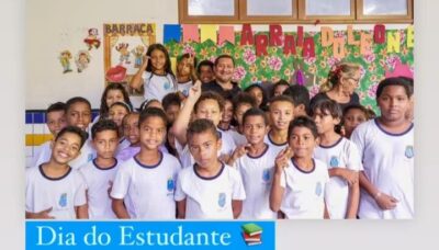 Vereador Marquinhos homenageia o Dia do Estudante