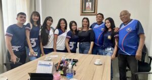 Câmara municipal de Viana recebe visita de estudantes da escola nossa senhora da Conceição