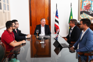 Presidente do TJMA reúne com Associação dos Oficiais de Justiça Estaduais