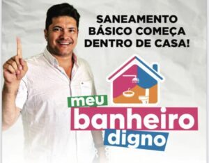 Geraldo Júnior inicia entrega de banheiros para famílias de Pinheiro alcançadas pelo Programa “Meu banheiro digno”