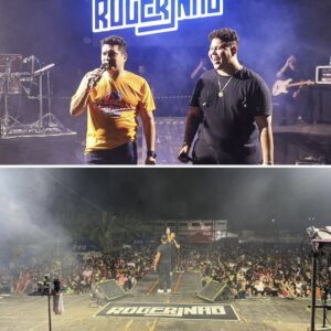 Geraldo Júnior comemora sucesso de público em show das férias na cidade de Pinheiro.