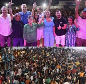 Multidão prestigia o aniversário da pré-candidata a prefeita de Cururupu, Katma Belém