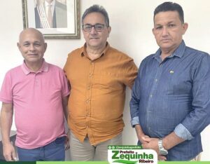 Prefeito Zequinha Ribeiro em busca por benefícios para o município de Apicum-Açu é constante.