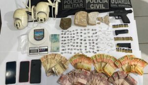 Operação cerco total: forças de segurança prendem liderança de organização criminosa atuante no tráfico de drogas em Tutóia