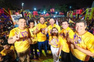 Imagem do dia: Roberto Costa prestigiado, Carlos Brandão participa de grande convenção em Bacabal