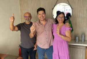 Geraldo Júnior recebe apoio da família Cordeiro Leite no município de Pinheiro