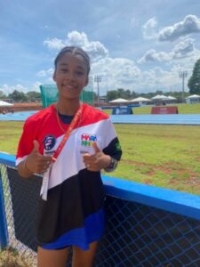 Com apoio do prefeito Fernando Pessoa aluna/atleta de Tuntum é a primeira a chegar à uma final de JEB’s realizado em Brasília