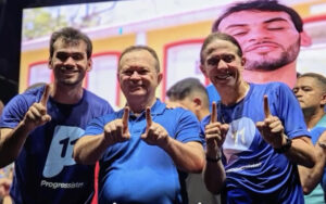 Em Caxias, Carlos Brandão declara apoio a Gentil Neto; confira: