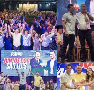 IMAGEM DO DIA: Brandão entra de cabeça na campanha de Duarte Júnior…