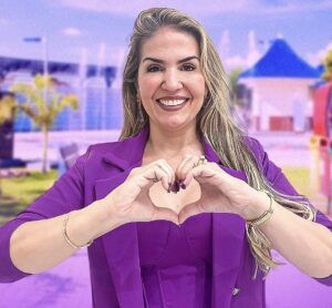 O fenômeno político Lycia Waquim, apontada nas pesquisas para ser a nova prefeita de Caxias