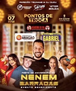 Neném Barradas Mostra Força em Mega Evento do Seu Aniversário Beneficente