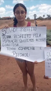 Vargem Grande: após enganados em 4 eleições, moradores do Mousinho 1 e 2 interditam acesso ao Balneário em protesto à gestão CB
