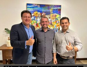 Fernando Pessoa é recebido na residência oficial do vice-governador Felipe Camarão e ganha para Tuntum a primeira Estação TEC do Maranhão