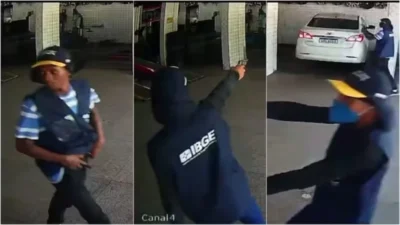 Criminosos fardados de agentes do IBGE assaltam estabelecimento na Areinha