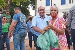 “É um momento de fraternidade”, diz Chaguinhas sobre ação que distribuiu duas toneladas de peixe
