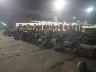 ‘Rolê noturno’ termina em 26 prisões de motoqueiros em avenidas de São Luís