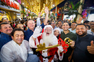 Governo do Maranhão inaugura decoração de Natal em Imperatriz