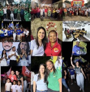 Mariana Brandão participa de dez lançamentos de candidaturas para vereador em Paço do Lumiar