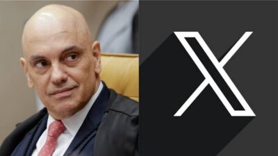X, o ex-Twitter, sai do ar em todo país após decisão de Moraes