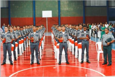 Mais uma noite para história de Tuntum: Escola Militar realiza formatura do 9° do Ensino Fundamental