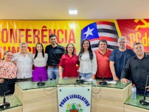 Deputada Ana do Gás realiza conferência municipal do PCdoB em Santo Antônio dos Lopes