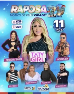 Justiça cancela show de Taty Girl em Raposa
