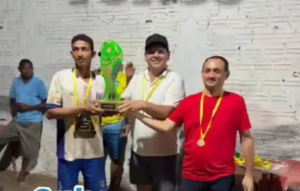 Deyvison do Posto e Carlos Klei, apoiam e participam da final da Copa Tungo em Mirinzal